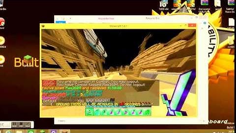 The_Trojan Hacking  on KitPvP mc.slabcraft.net