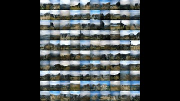 Exploring the latent space of a HD Sea Cliff GAN