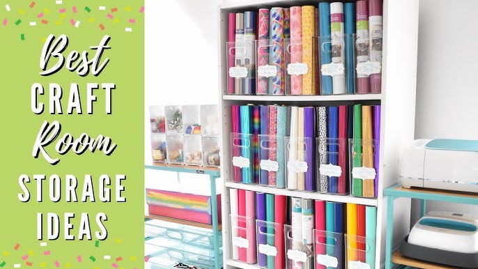 7 Stylish Craft and Cricut Supply Organization Ideas to Tidy Up Your  Crafting Space - Teacher Baker Maker