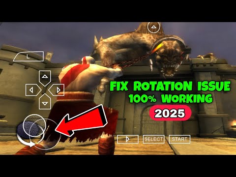 Fix Analog/joystick Rotation issue in God of War Chains of Olympus