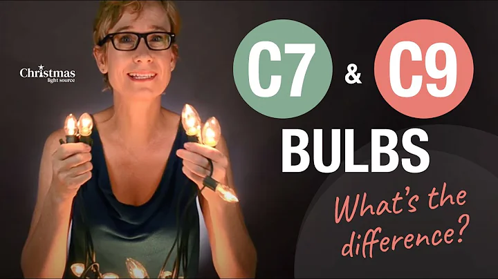 What is the difference between C7 and C9 bulbs?