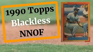 1990 Topps Blackless: Not Just for Big Hurt (Frank Thomas) Anymore