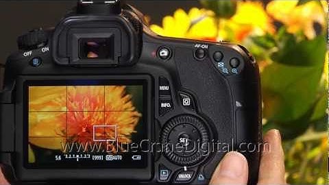 Introduction to the Canon 60D: Basic Controls
