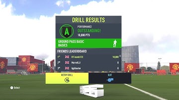 Fifa 22 Skill Games Ground Pass Basics