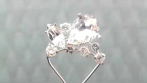 Classic Rhinestone Bridal Hair Pin