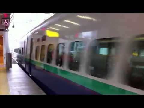 上越新幹線 200系 到着
