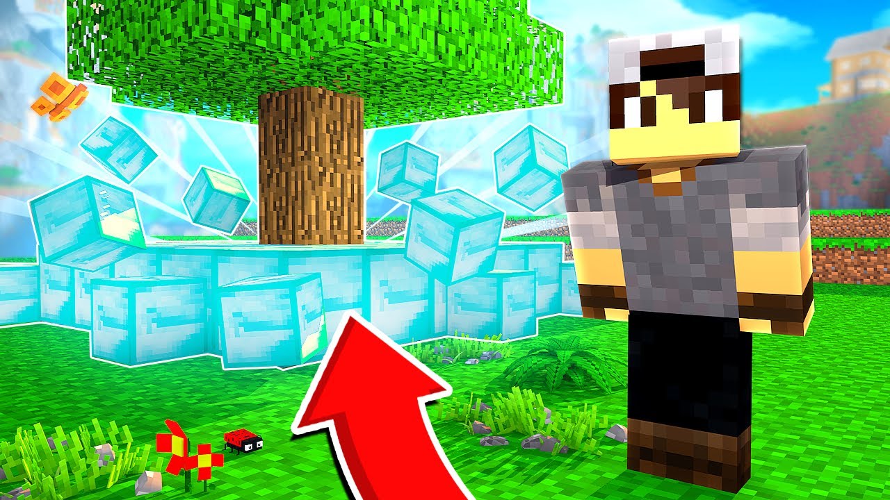MINECRAFT ESPECIAL #7 - ÁRVORE QUE DUPLICA OS MINÉRIOS! - YouTube