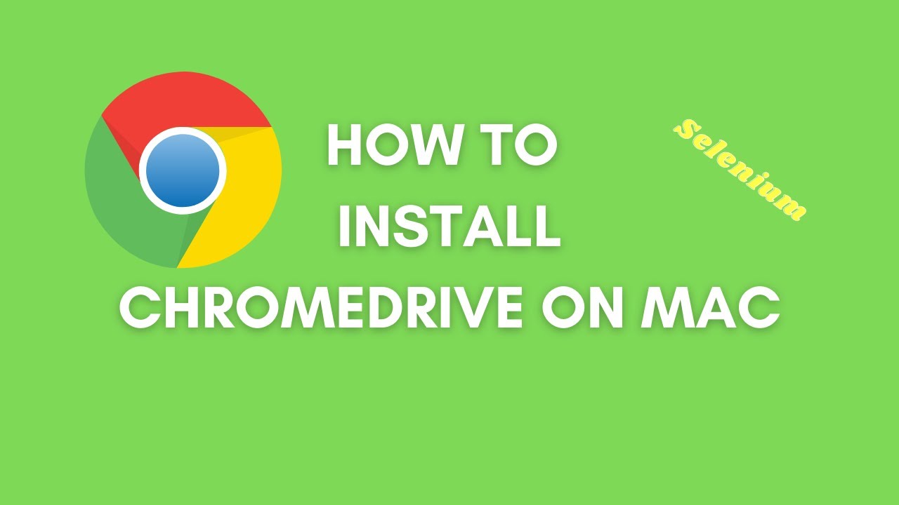 install google chrome on mac