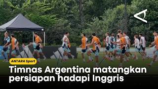 Argentina National Team Holds Final Training Session Ahead of 2026 World Cup Semifinal Against En...