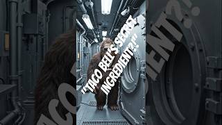 Bigfoot Exposes Taco Bell's Secret Ingredient at Area 51 😳🌮 #comedy #bigfoot #funny #cryptid