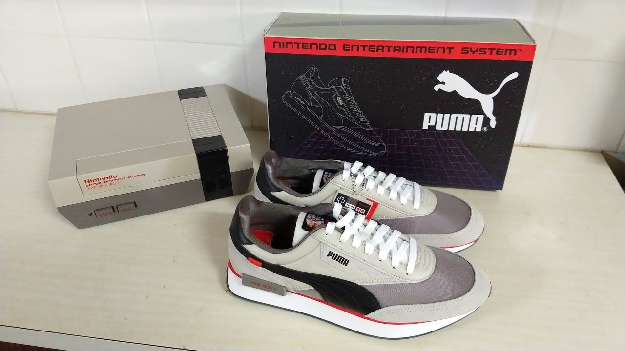 Puma Nintendo Entertainment System shoes first look.