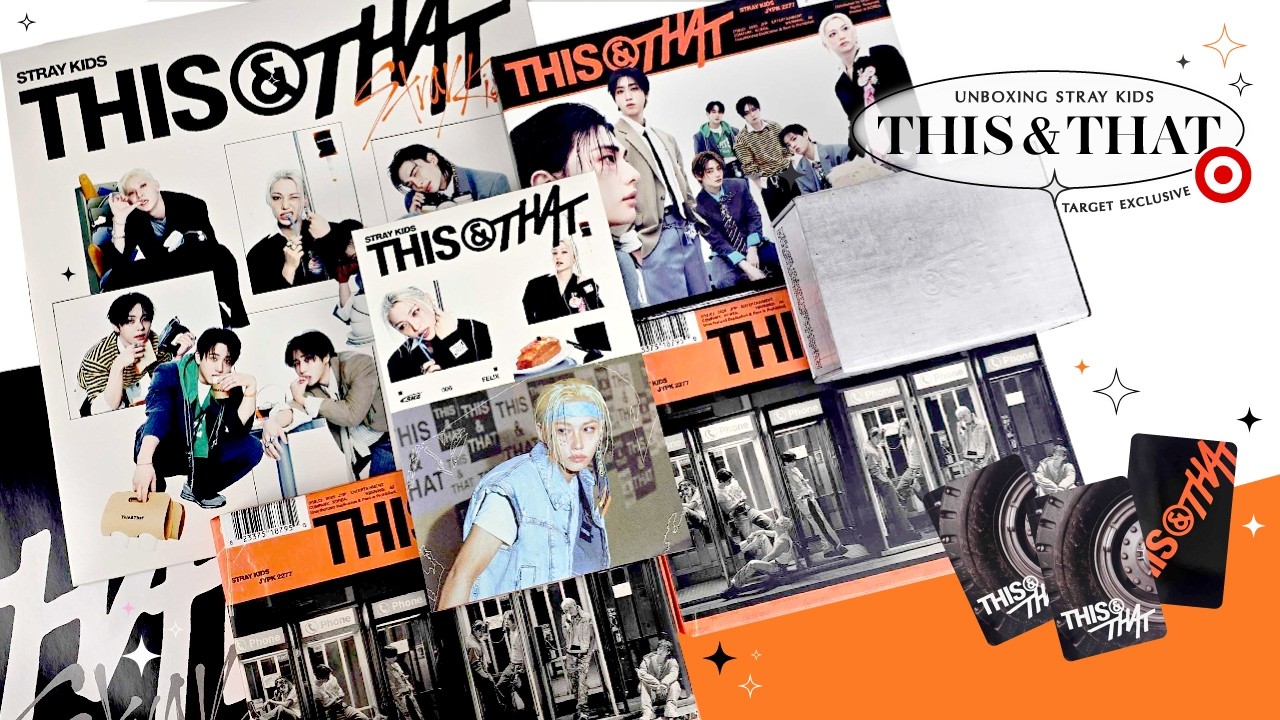 unboxing Stray Kids THIS & THAT ✧ Target Exclusive – truck, this