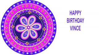 Vince   Indian Designs - Happy Birthday