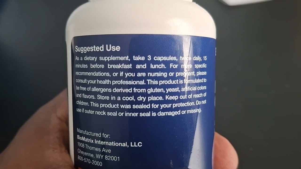 Leaky gut x by biomatix honest review  video