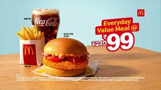 For your fries-loving family | Everyday Value Meal @₹99 | McDonald's India