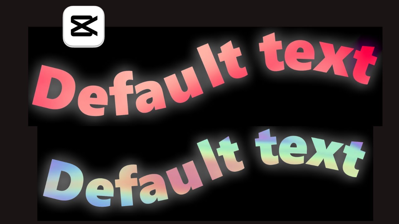 Create Multicolored Changing Wave Text Effect in Capcut PC - YouTube
