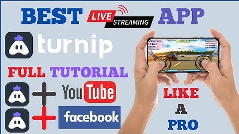 BEST LIVE STREAMING APP / TURNIP APP FULL TUTORIAL / TURNIP APP SE LIVE STREAMING KAISE KRE / HINDI