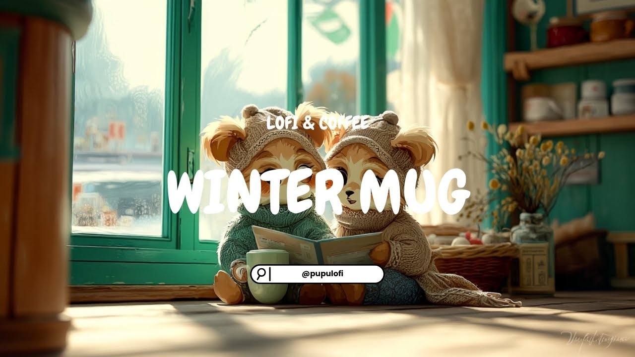 Cute Coffee Shop Lofi ☕ Cozy Cafe Beats for Study, Work & Relax | Pupu Lofi