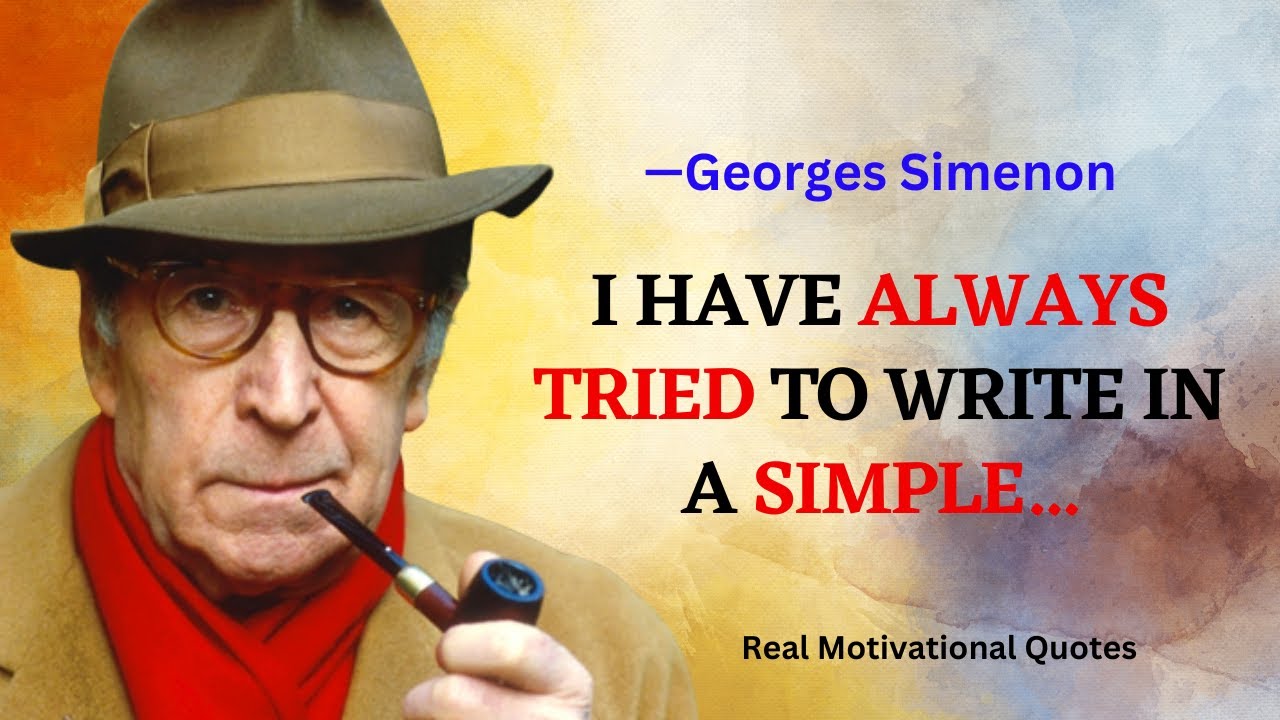 10 Things You Didnt Know About Georges Simenon Real Motivational 