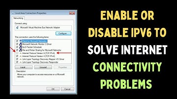 How to Enable or Disable IPv6 to Solve Internet Connectivity Problems in Windows 11