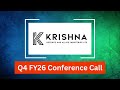 Krishna Defence Q4 FY26 Concall: New Orders, Capacity Expansion & Key Takeaways