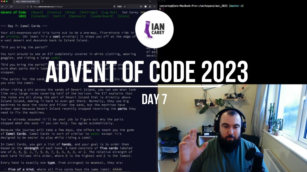 Advent of Code 2023 Day 7: Camel Cards 