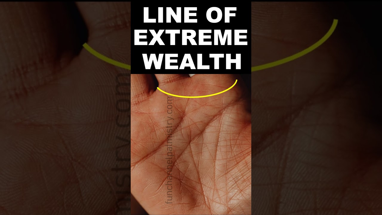 Line Of Extreme Wealth In Palm Reading
