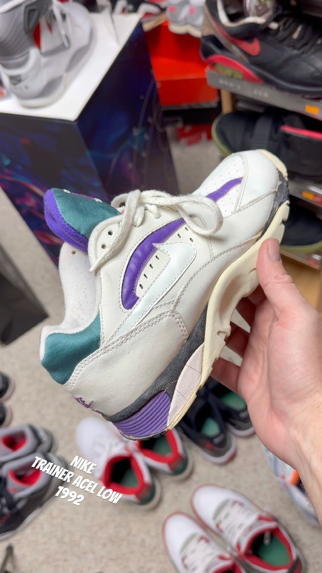 nike air trainer accel low