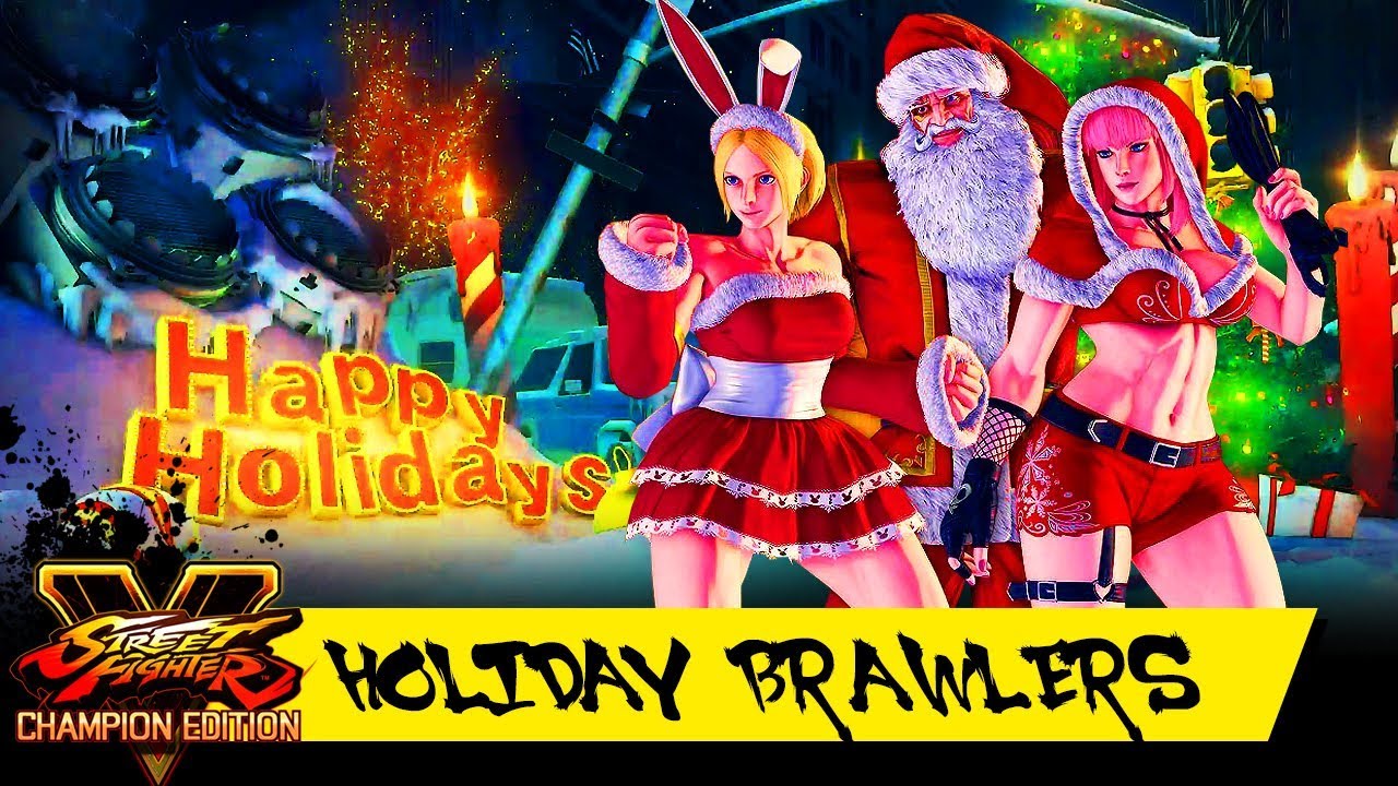 Street fighter 5 menat holiday costume + alternate Street Fighter V: Champion Edition | Holiday Costumes | Gamethetixxx