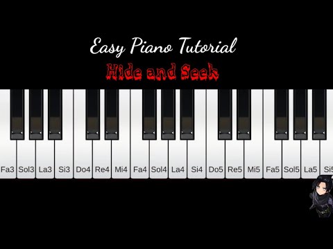 SeeU - Hide and Seek Piano (Easy Tutorial)