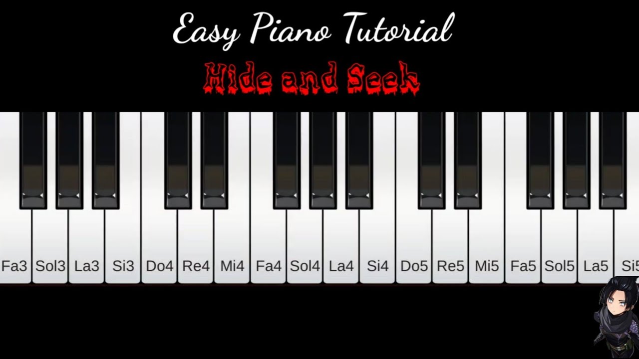 SeeU - Hide and Seek Piano (Easy Tutorial) - YouTube