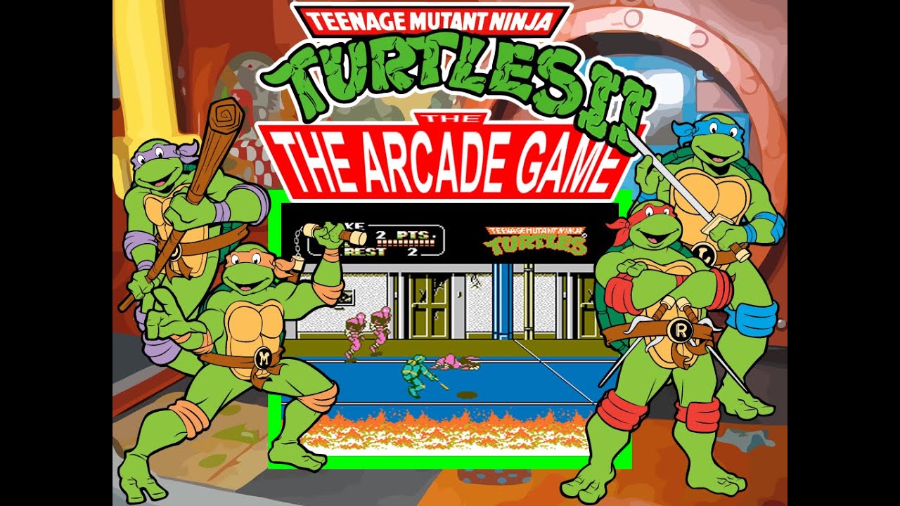 Teenage Mutant Ninja Turtles 2: The Arcade Game  - 2p coop, Livestream | NES