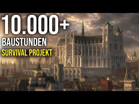 Der lange Weg zum Minecraft-Weltrekord: 8.100.000 Blöcke im Survival [XXL Film]