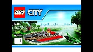 Lego Helicopter Pursuit Set 60067 Instructions