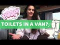 How can you go to the TOILET while living in a van?