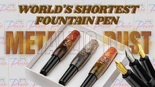 Is the BENU Pixie the WORLD'S SHORTEST FOUNTAIN PEN HONEST REVIEW |#pixie #unboxing #fountainpen