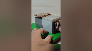 How to make WORKING Piston with  Item Frame - Lego Minecraft(tutorial) #shorts