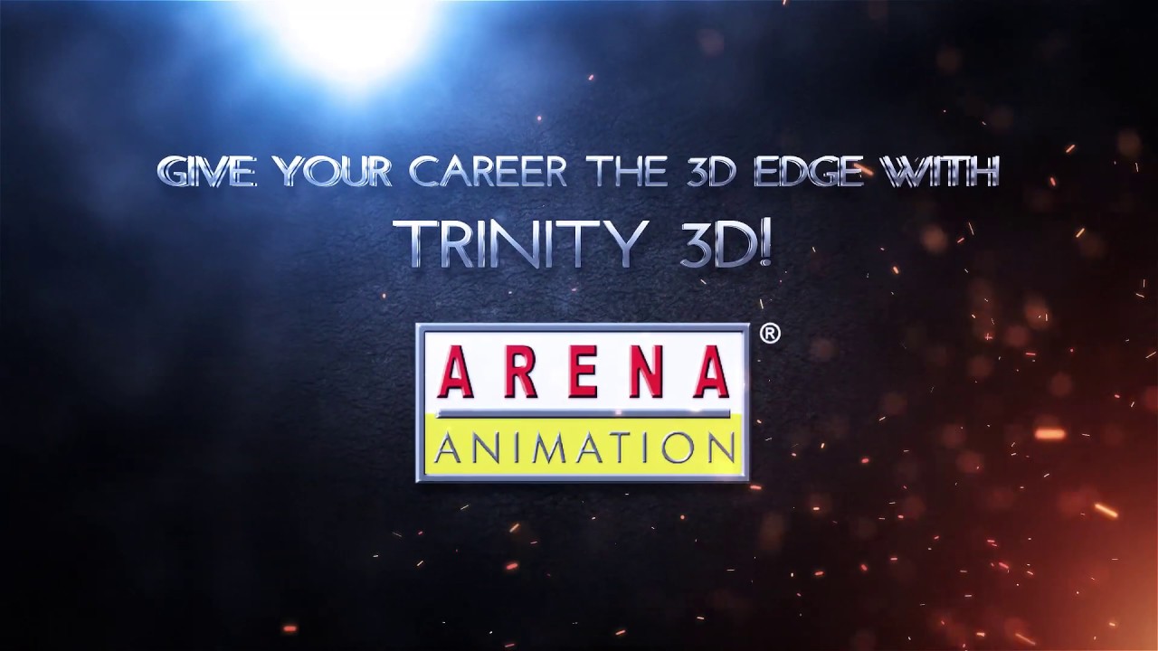⁣Trinity 3D – A High-End Career Course that Covers Animation, VFX & Gaming – Arena Animation
