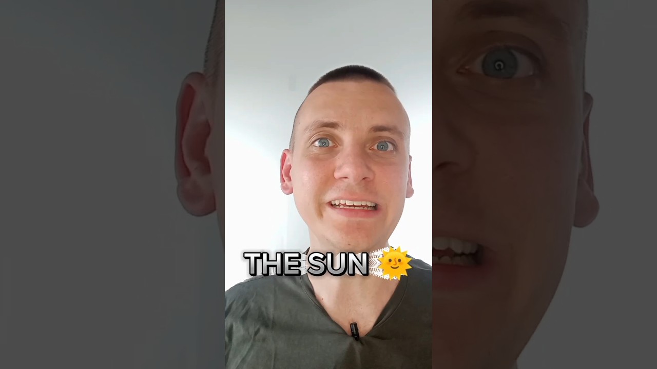 ЗВУК СОЛНЦА . Вы когда нибудь слышали? #шортс #английскийязык # ...