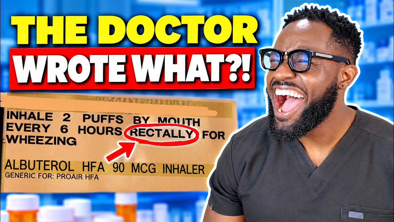 These Prescriptions CAN’T Be Real… Pharmacist Reacts 😂
