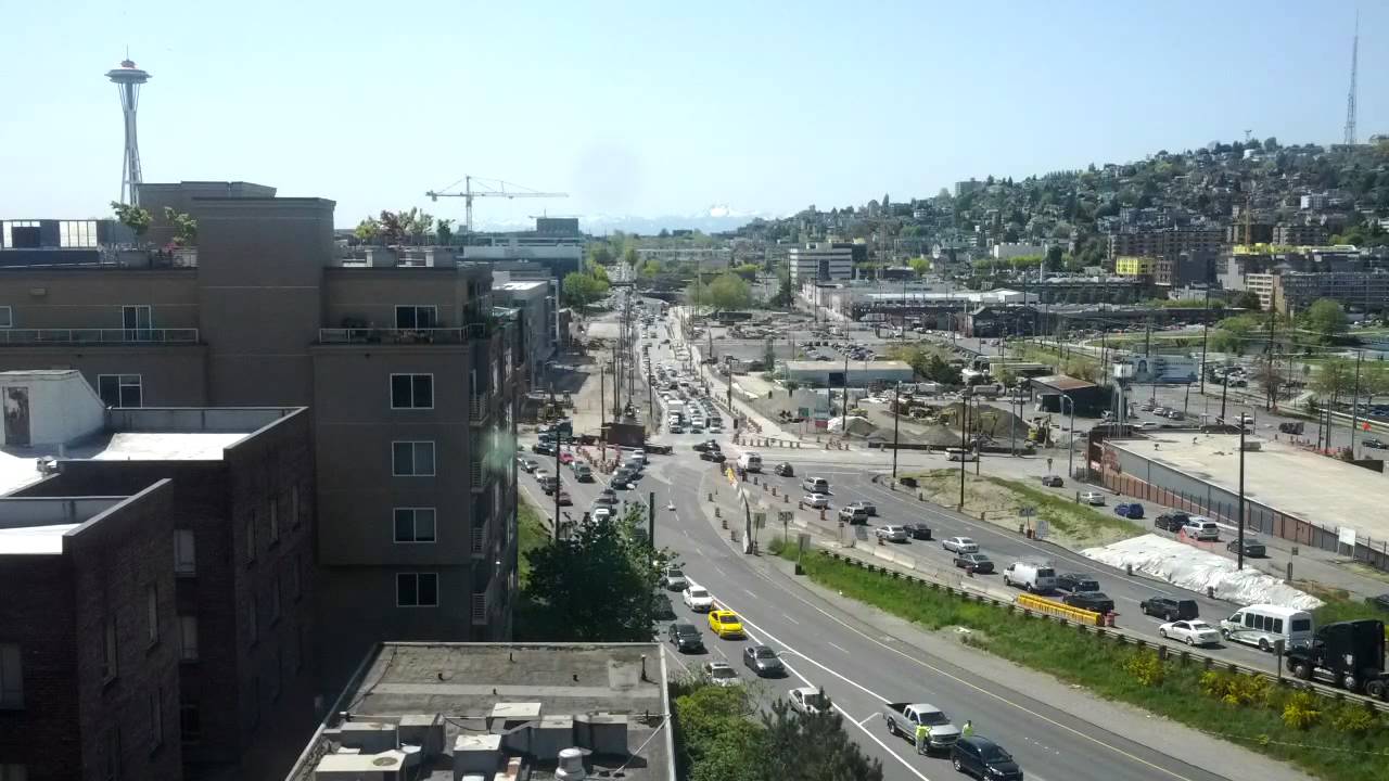 Mercer Mess from office window