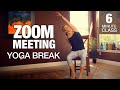 Zoom Meeting Yoga Break (6 Min Yoga Class) - Five Parks Yoga