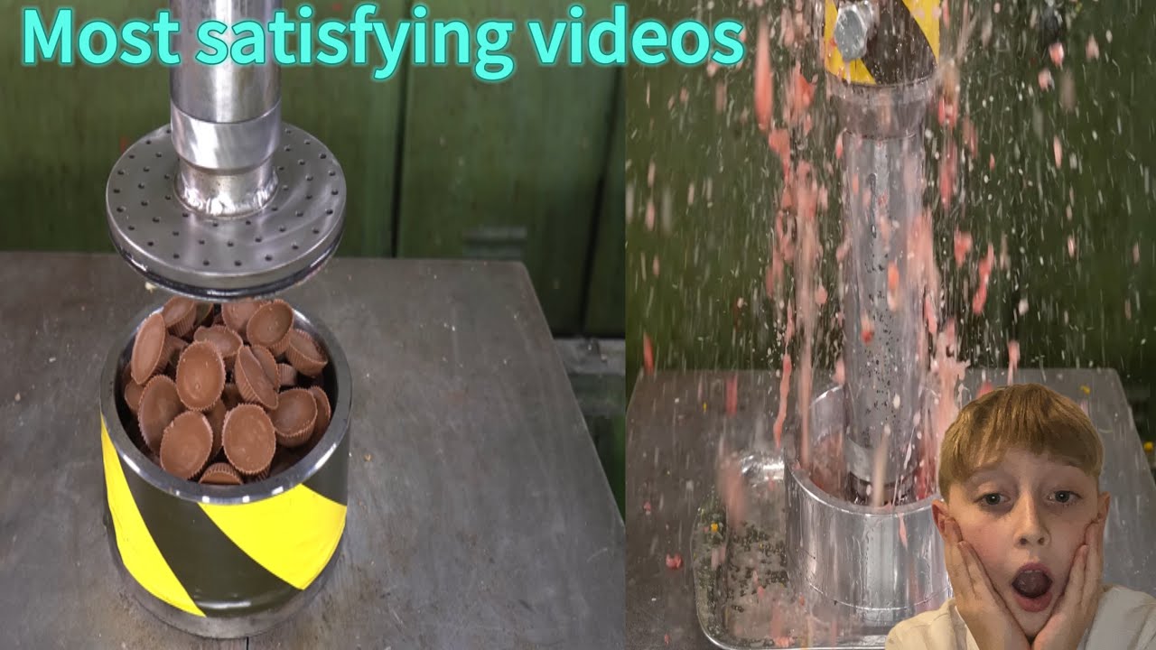 Most satisfying stuff on YouTube (crusher machine )👌🏻👌🏻👌🏻🥳￼
