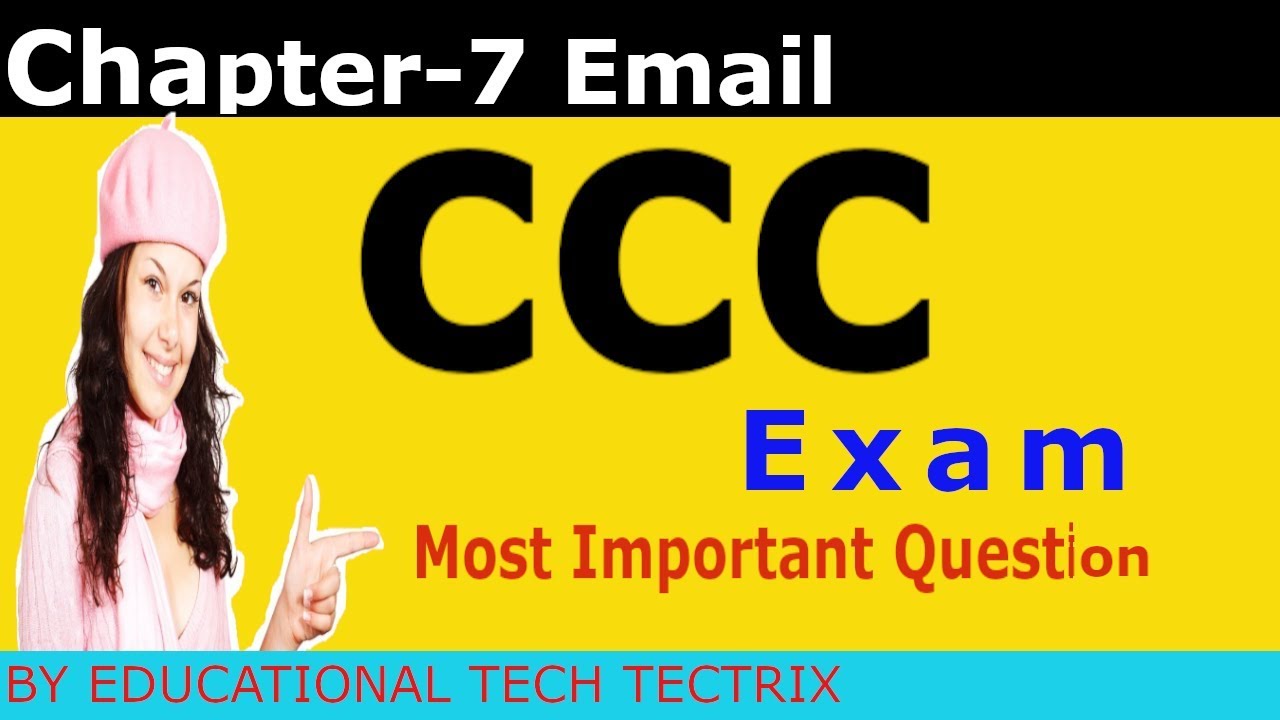 Ccc ch 7 videoCCC Questions from Chapter 7 EMAIL |CCC Paper in Hindi