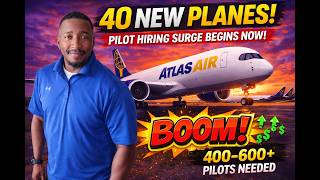 Atlas Air Orders 40 A350F's—Pilot Hiring Surge Begins Now!