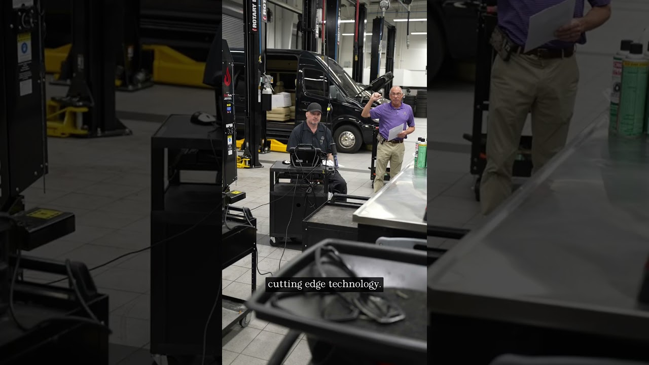 BTS of Mercedes-Benz Van Center of New Orleans