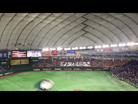 170510  読売ー阪神 「闘魂こめて」勝利後