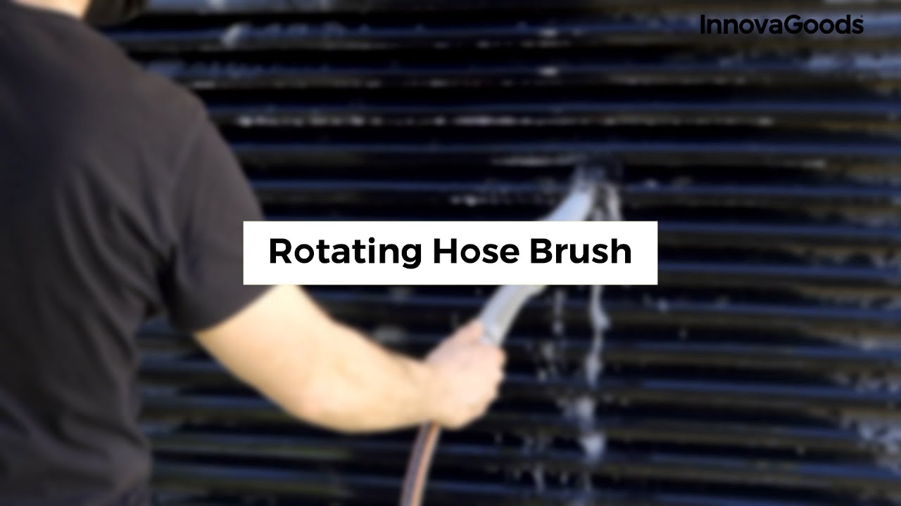 video Szczotka obrotowa do węża ogrodowego Innovagoods