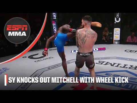 Sadibou Sy WHEEL KICK KNOCKOUT of Shane Mitchell at PFL 6 | ESPN MMA