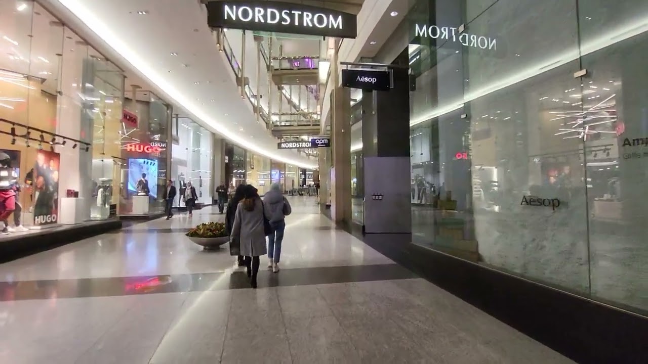 Quick Walk Into Shops Of North Bridge Chicago